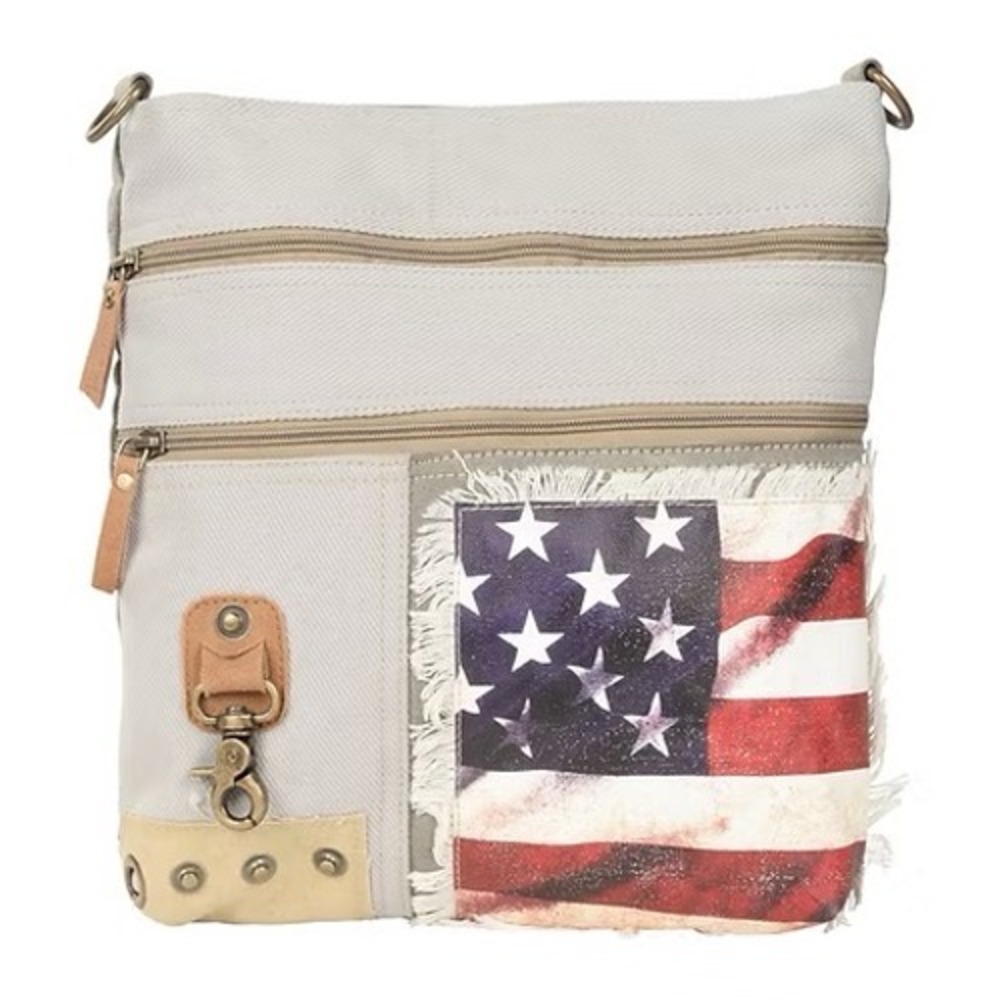 Clea‎ Ray American Flag Crossbody
